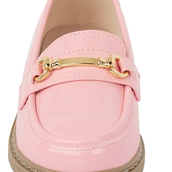 Gymboree Girls Pink Loafers - Youth Size 1 - Picture 7 of 7